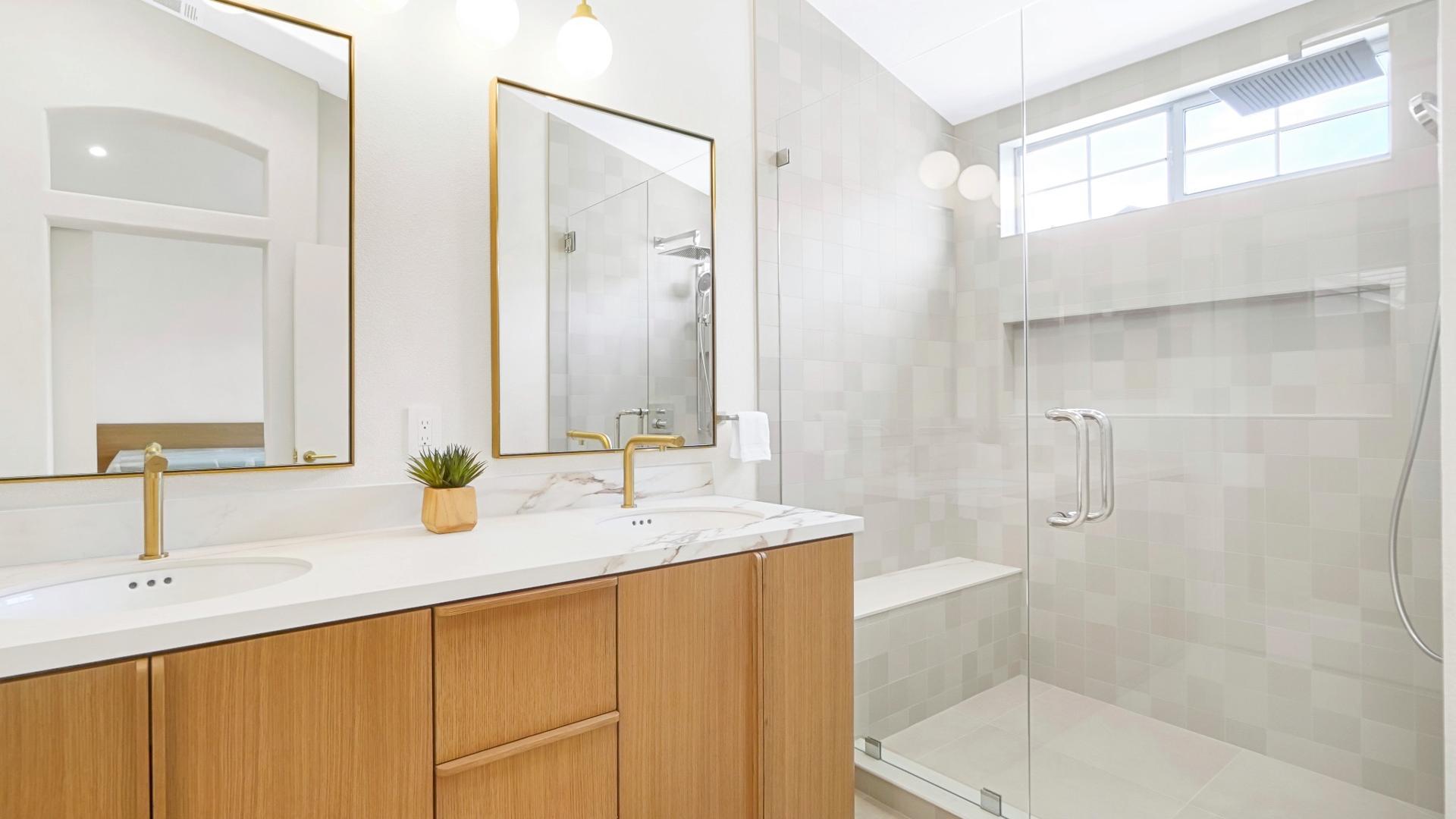 Bathroom remodel — refined comfort