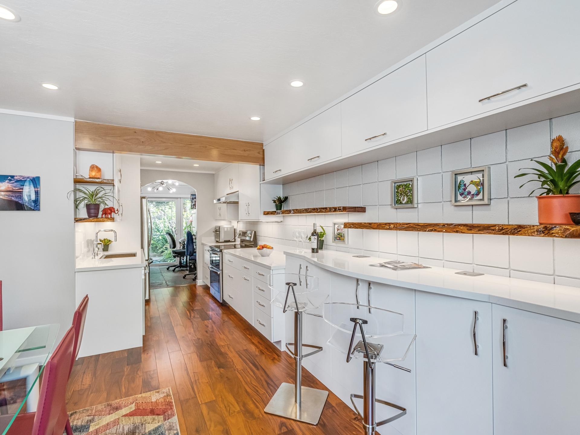 Whole home remodel — unified living space