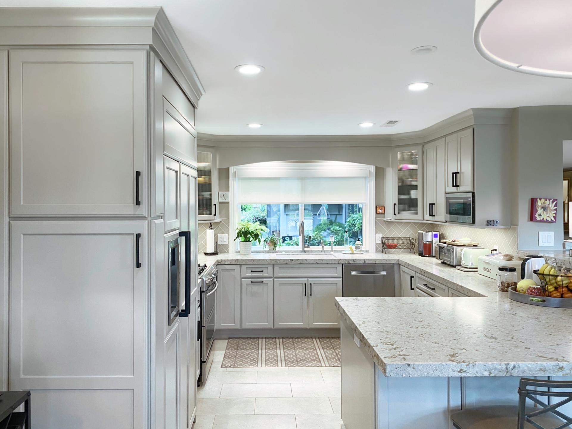 Completed kitchen remodel